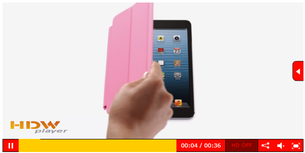Video list page