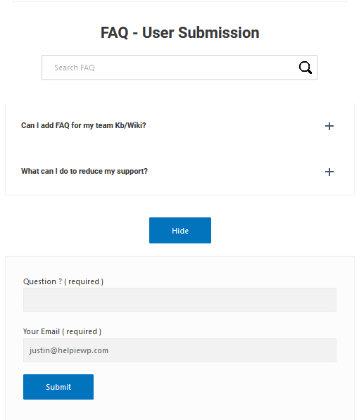 FAQ Groups - Add FAQs in bulk Adding with Drag and Drop ordering