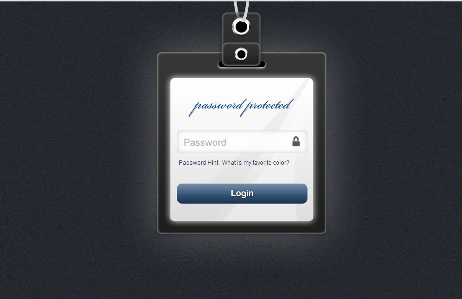 1 of 5 new sleek login page designs available to premium users