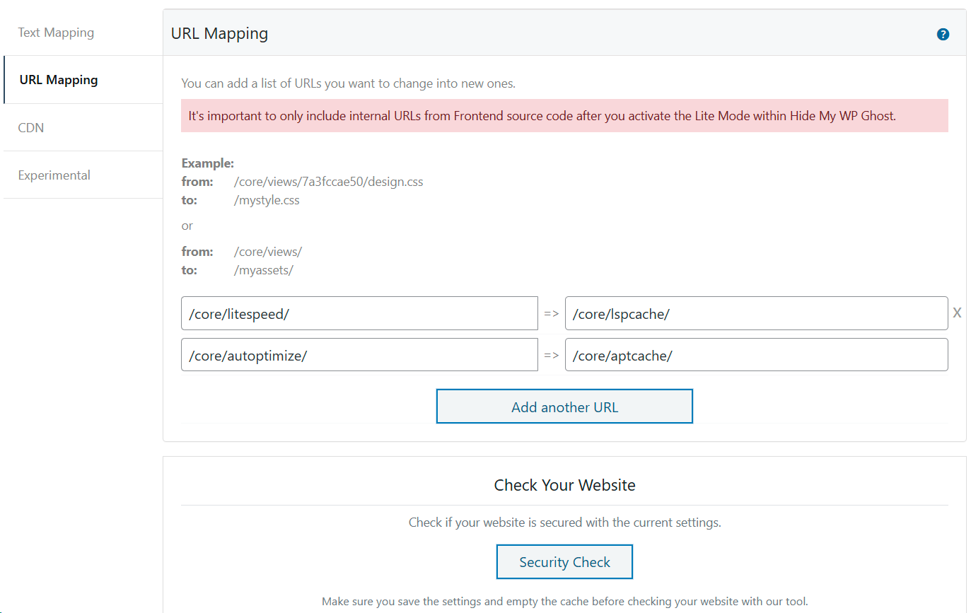 Hide My WP > Change Paths > Admin Security