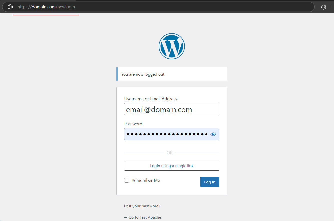 Hide My WP > Firewall > 8G Firewall