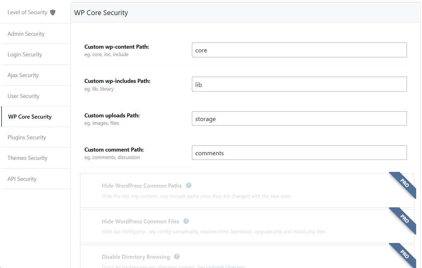 Hide My WP > Tweaks > Redirect Options