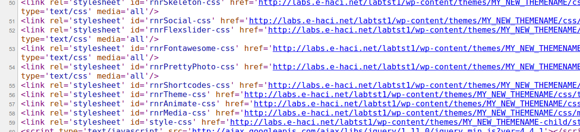 Source code sample (after)