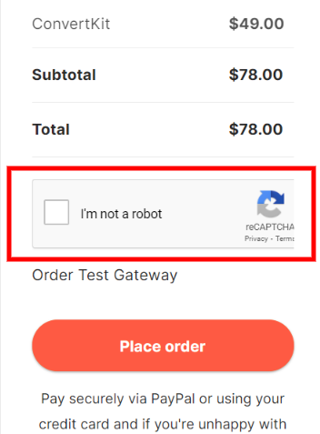WPForo new topic form Google reCAPTCHA.