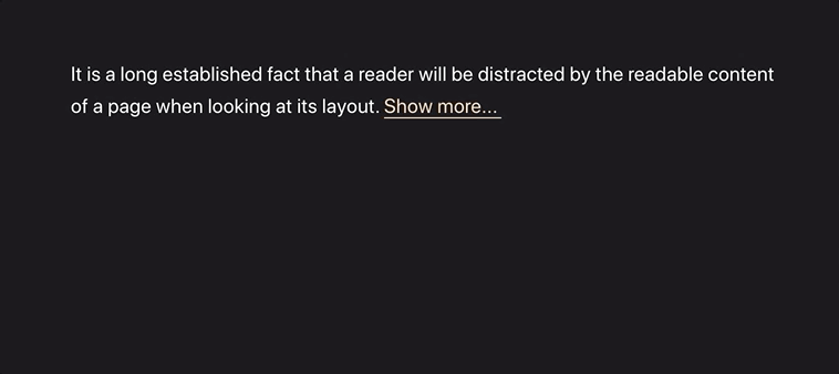 Set text as many text values as you want to switch between