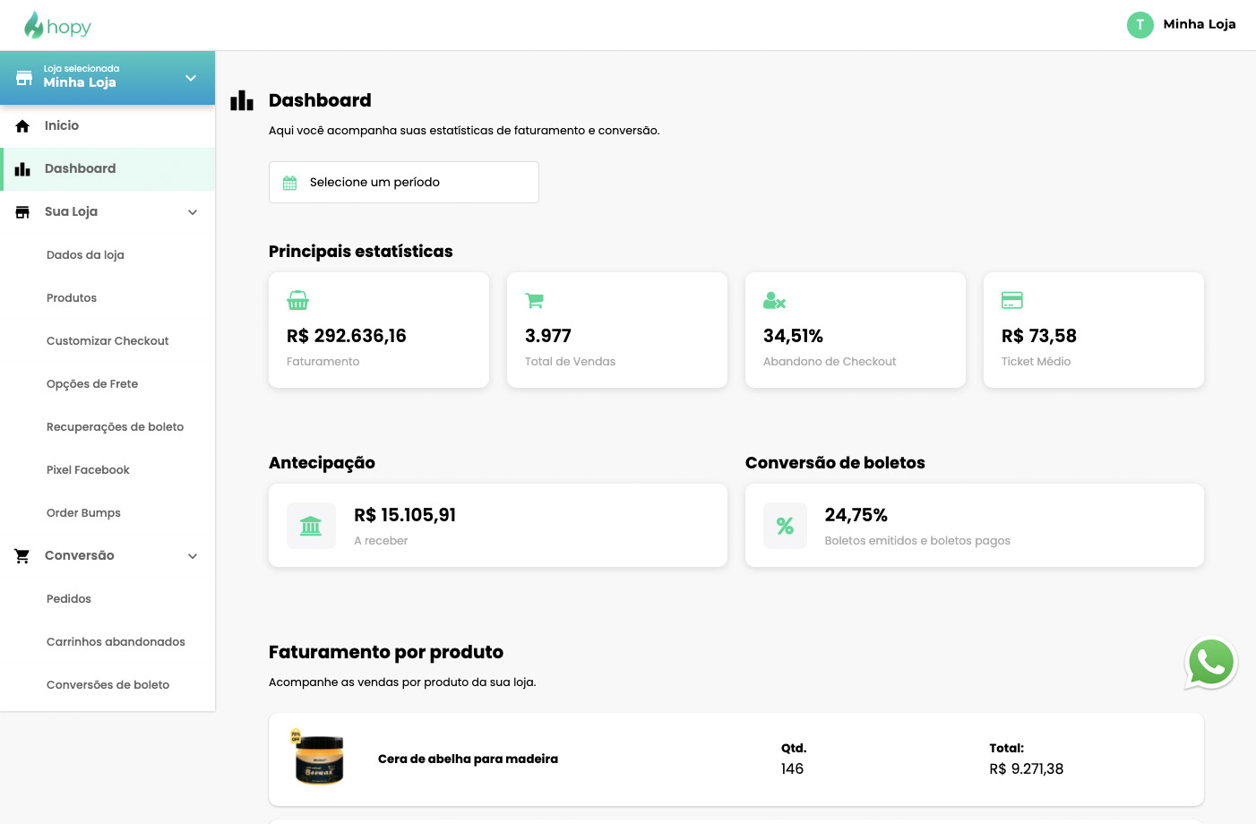 Dashboard.