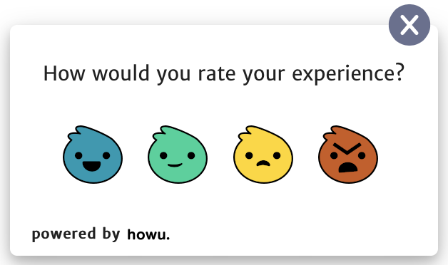 Howuku feedback emoji demo
