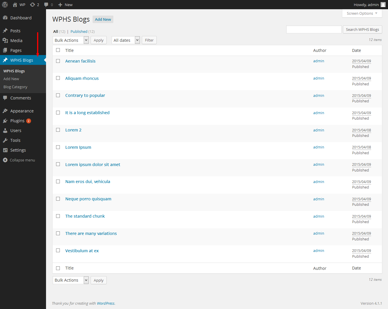 This is the second screen shot