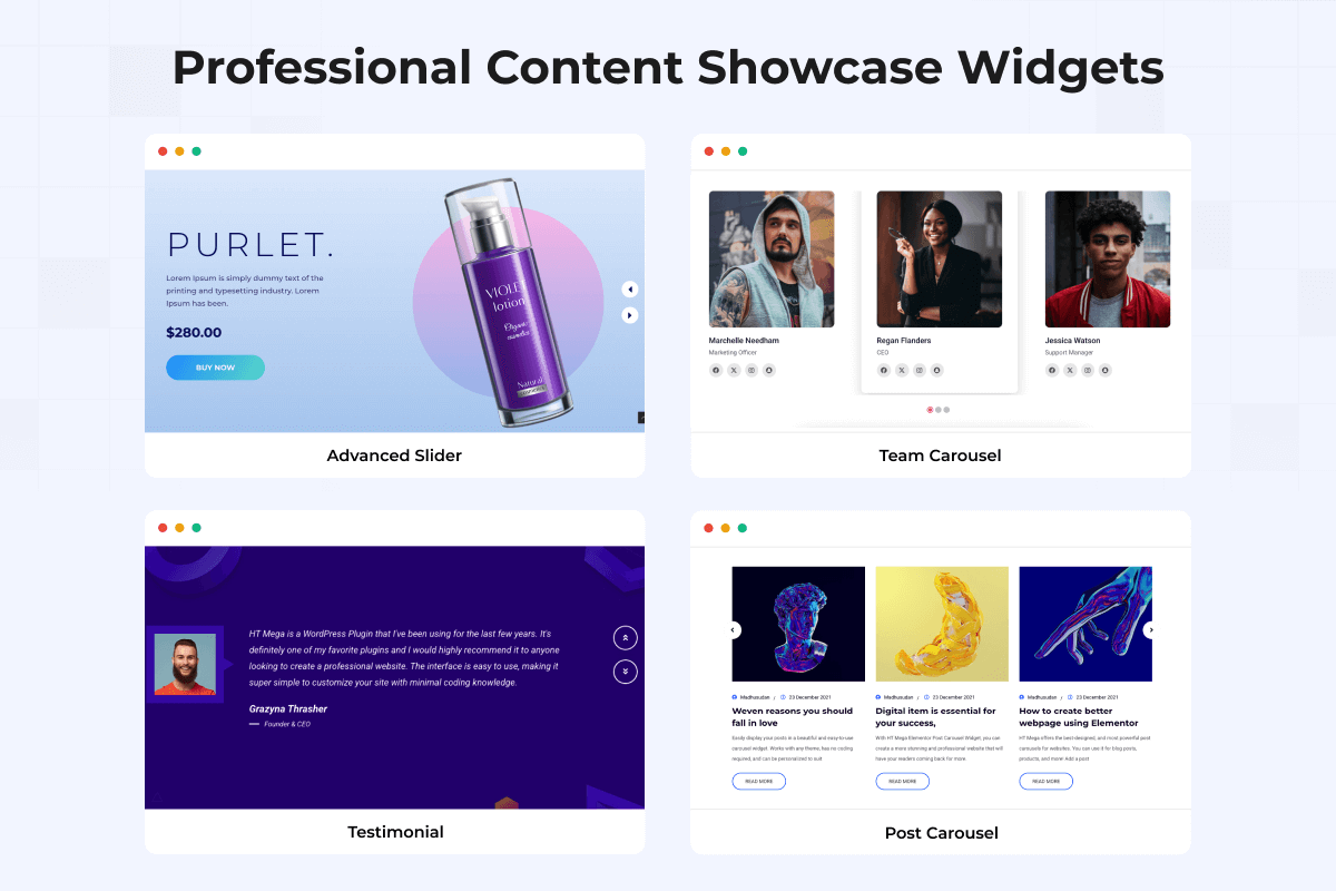 Seamless Elementor Integration - Build Professional Websites with Drag & Drop Simplicity