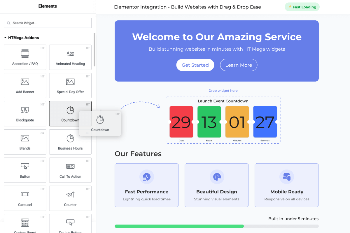 Powerful Modules Beyond Widgets - Theme Builder, Mega Menu, AI Writer & More