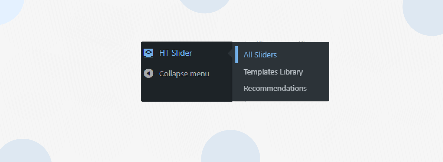 HT Slider Elementor Widget