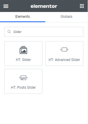 Slider Content Options