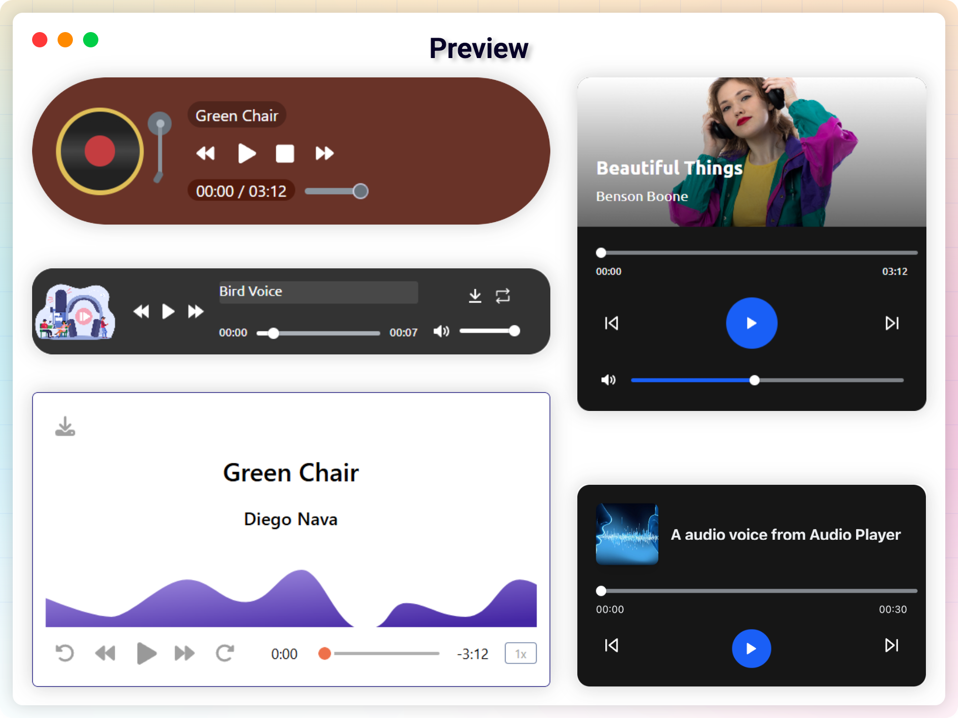 Playlist Player Configuration