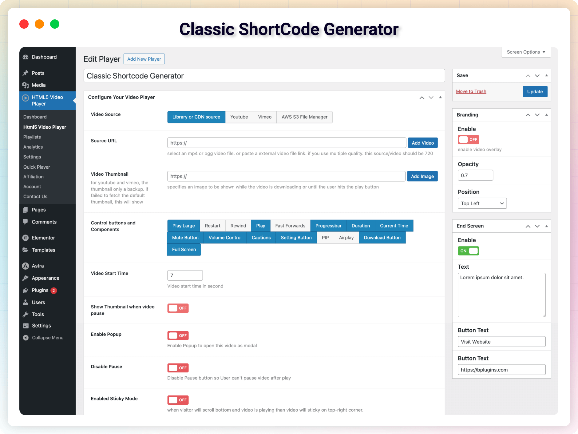 Video From Vimeo