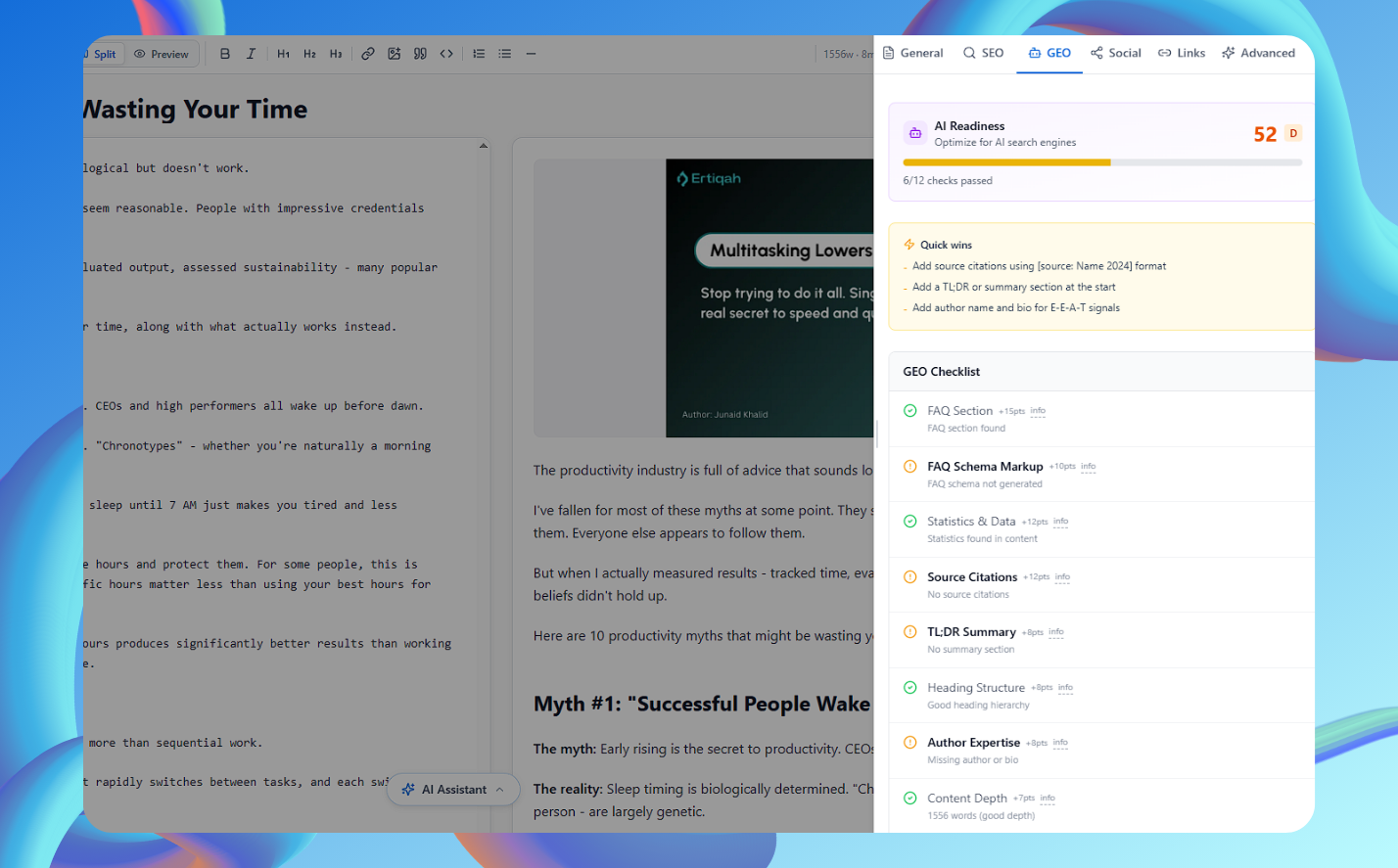 WordPress settings page with auto-generated API key