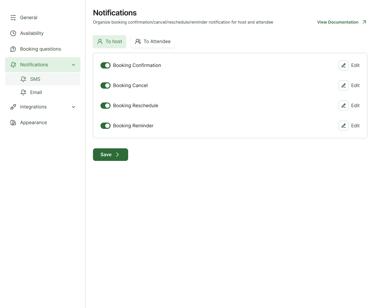 General Settings