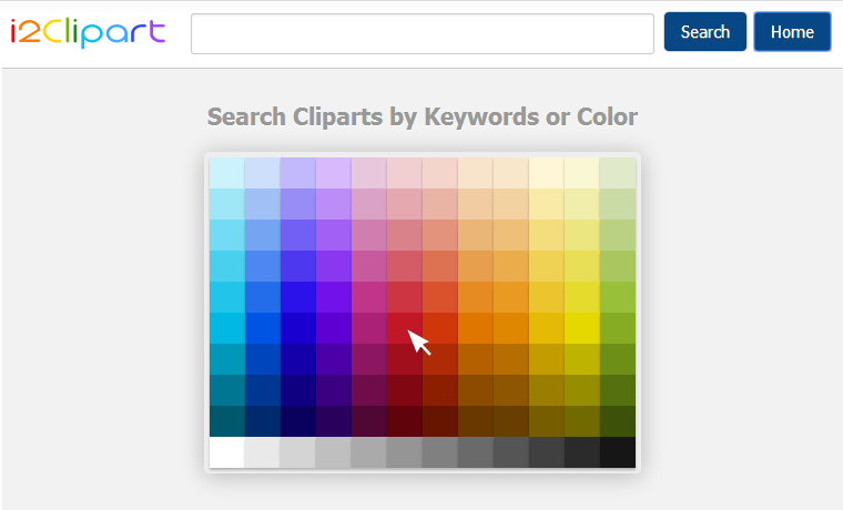 screenshot-1.png: how the plugin looks like when opens up. You can search for an image by typing the proper keywords or provide its dominant color through the color palette.