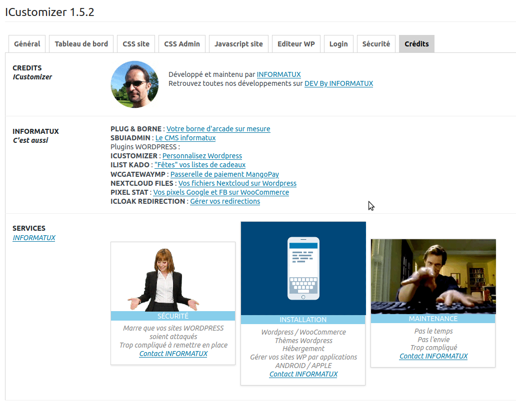icustomizer credits