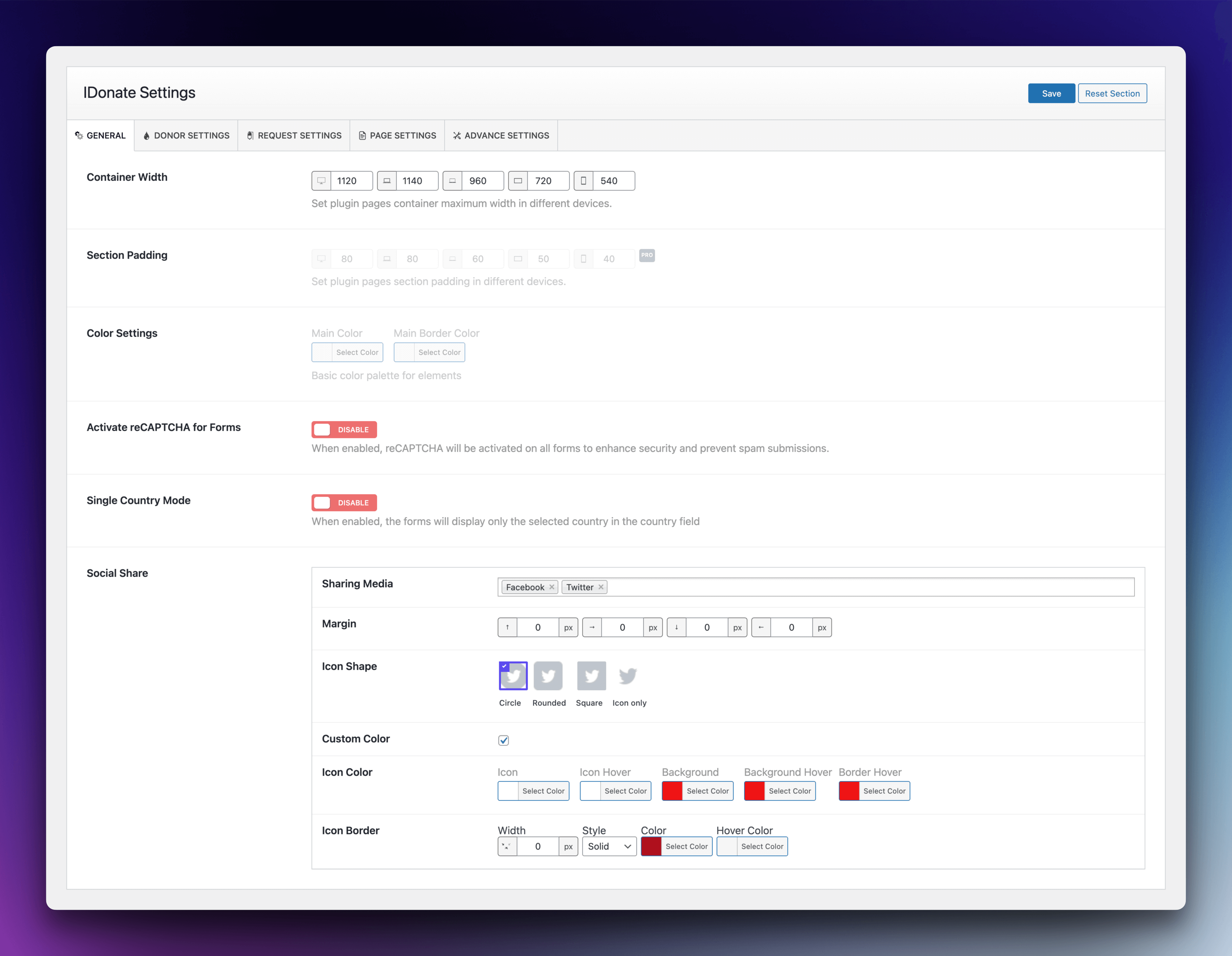 Dashboard My Profile