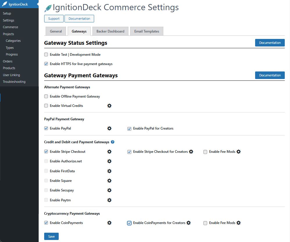 Export transactions by individual reward or the entire project