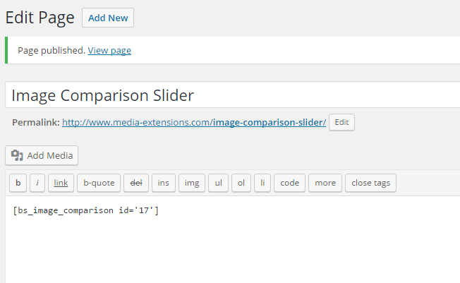 Backend Screenshot