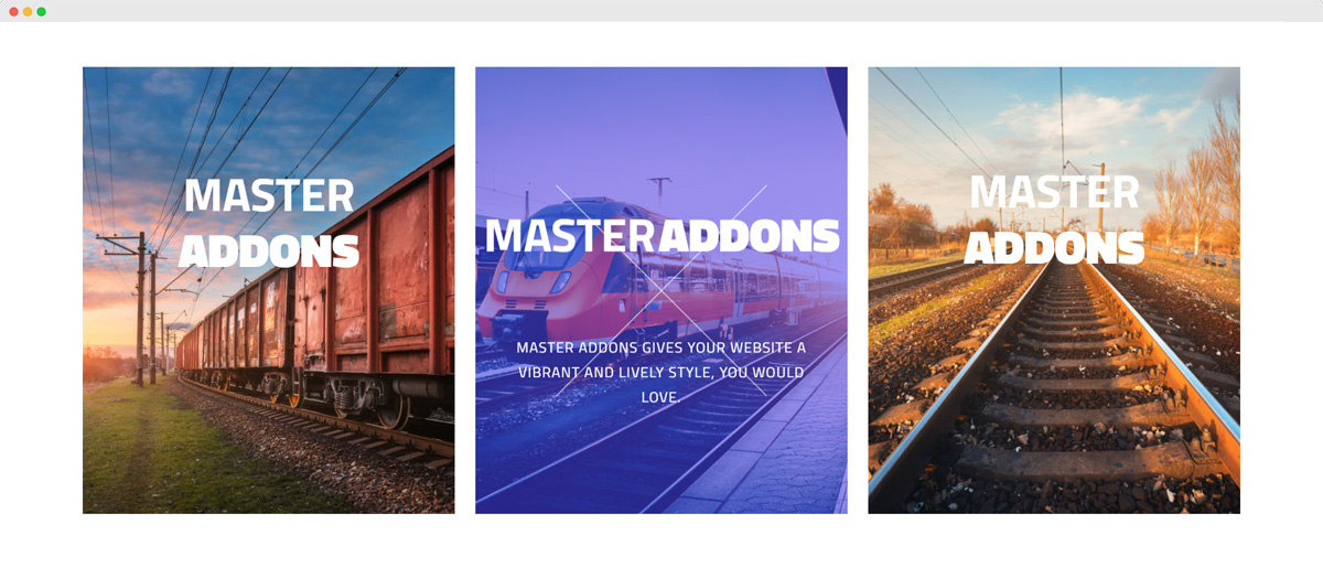 Image Hover Effects for Elementor Preview - Three