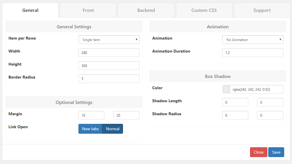 Admin Panel.