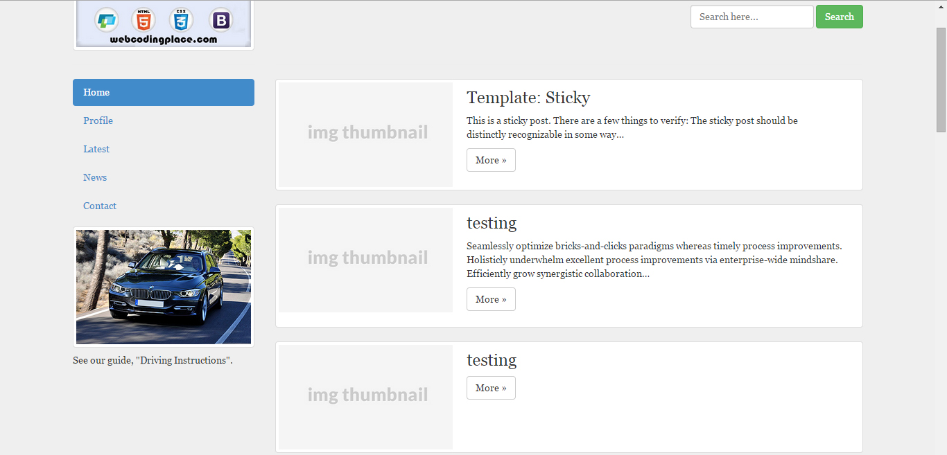 Preview in site.
