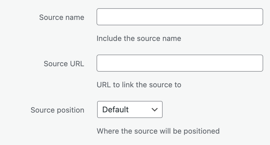 Media library custom fields