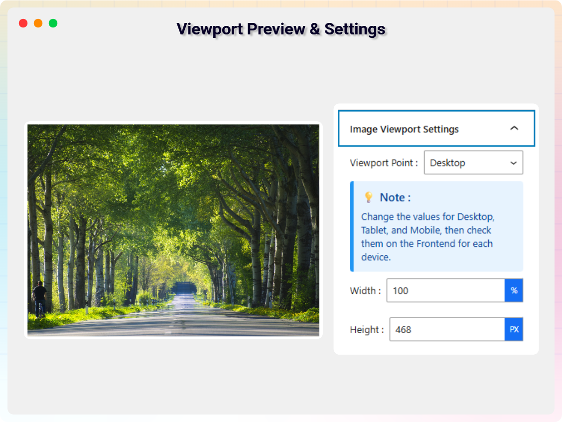 Image Comparison Slider General & Style Settings