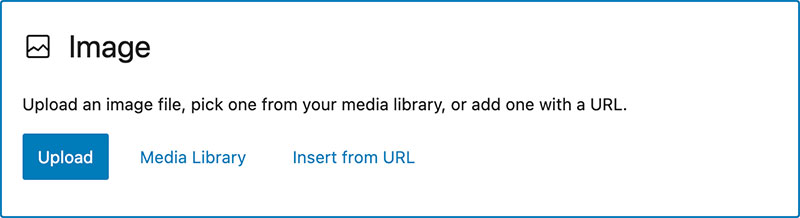 In the Gutenberg Editor, use the Image block normally to add images. To load images from Imago directly, go to the Media Library > Import from Imago.
