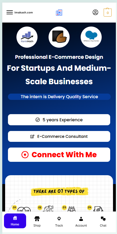 Admin settings panel
