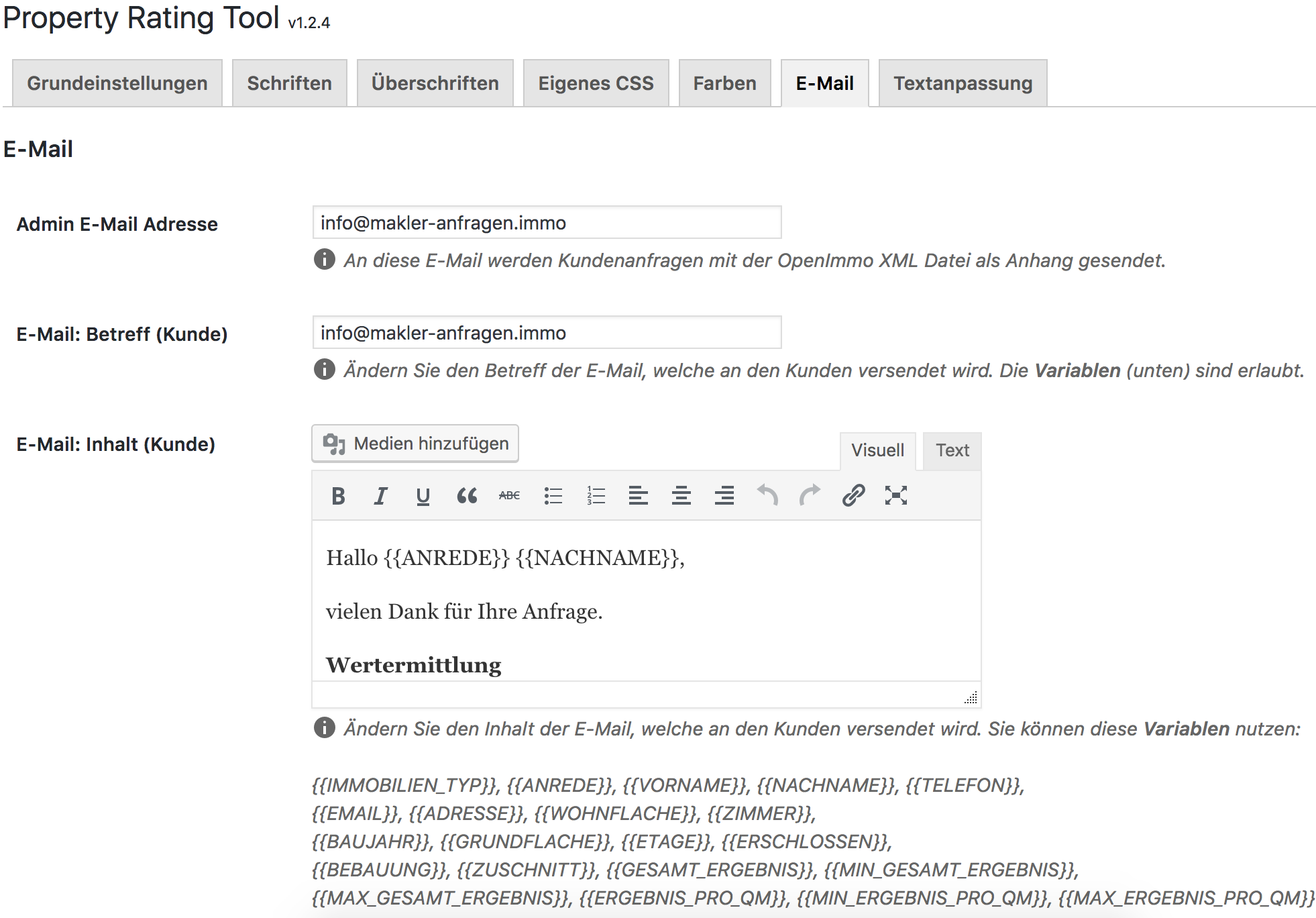 Hochwertige Darstellung auf Ihrer Webseite