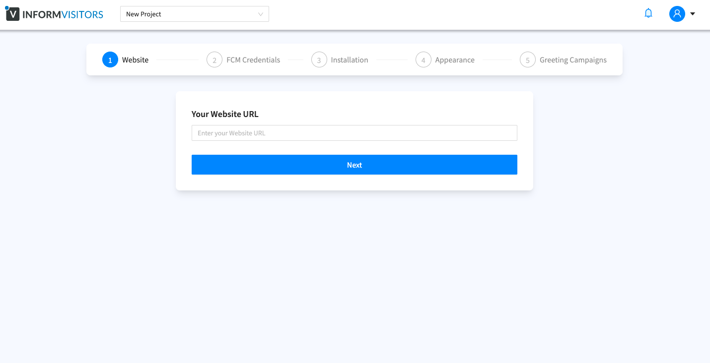 Notification permission request - mobile