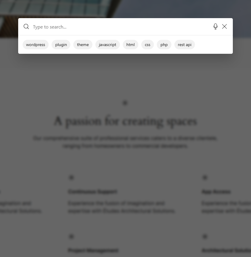 WooCommerce Search: product results with price, stock, sale badge