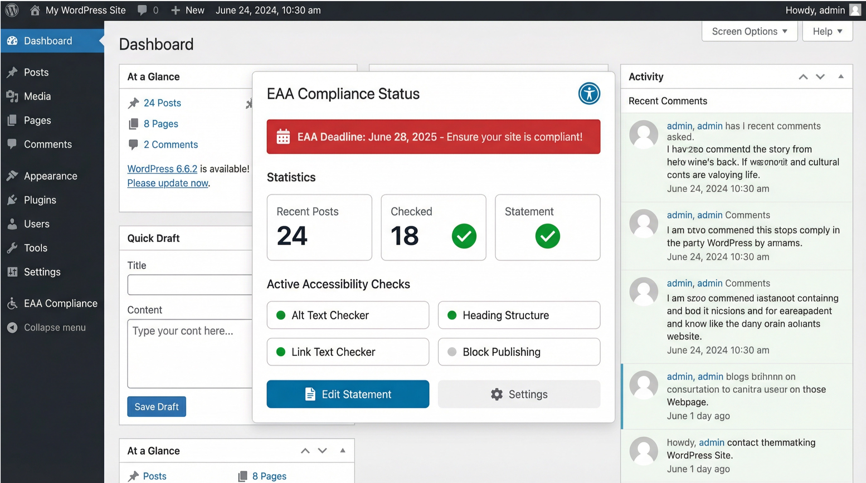 The Step-by-Step Accessibility Statement Generator.