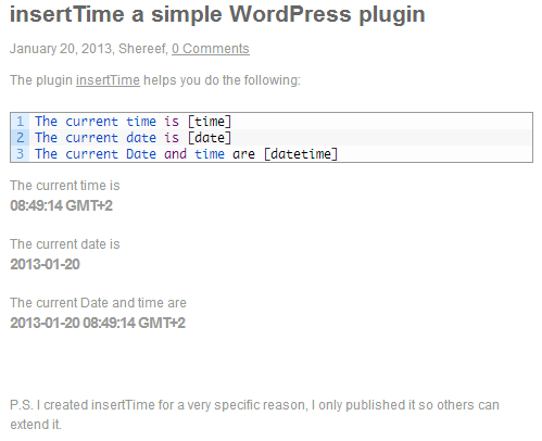 A simple usage example