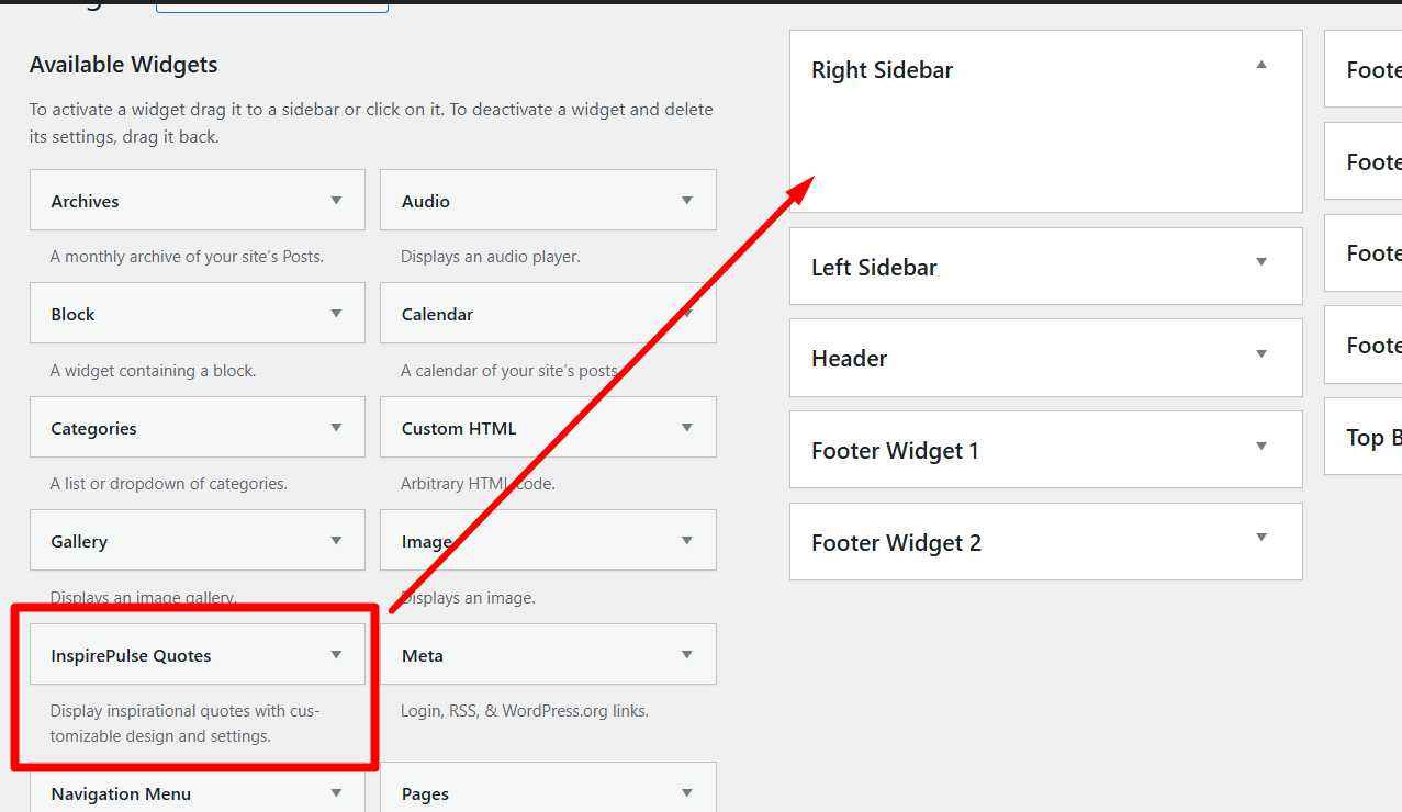 Shows All available shortcodes