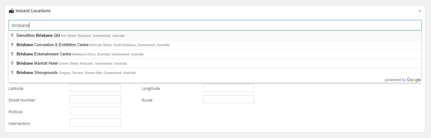 Settings Page