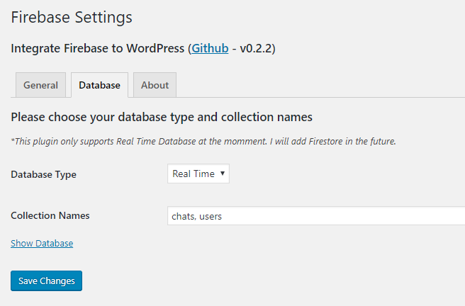 Please enter collection names in order to show the data from Real Time Database