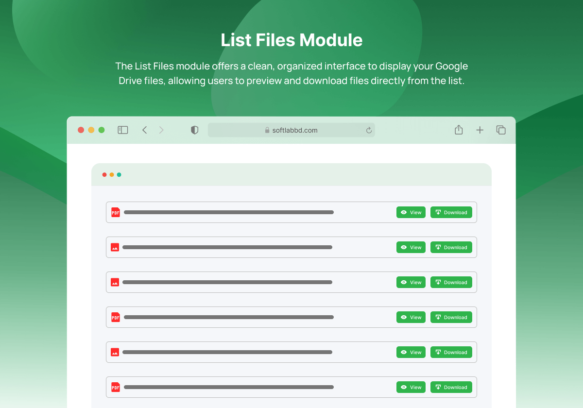 File Browser Module