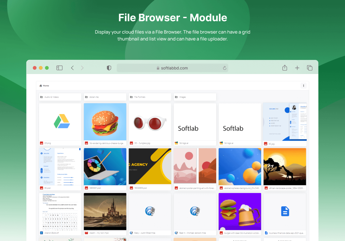 User Private Folders