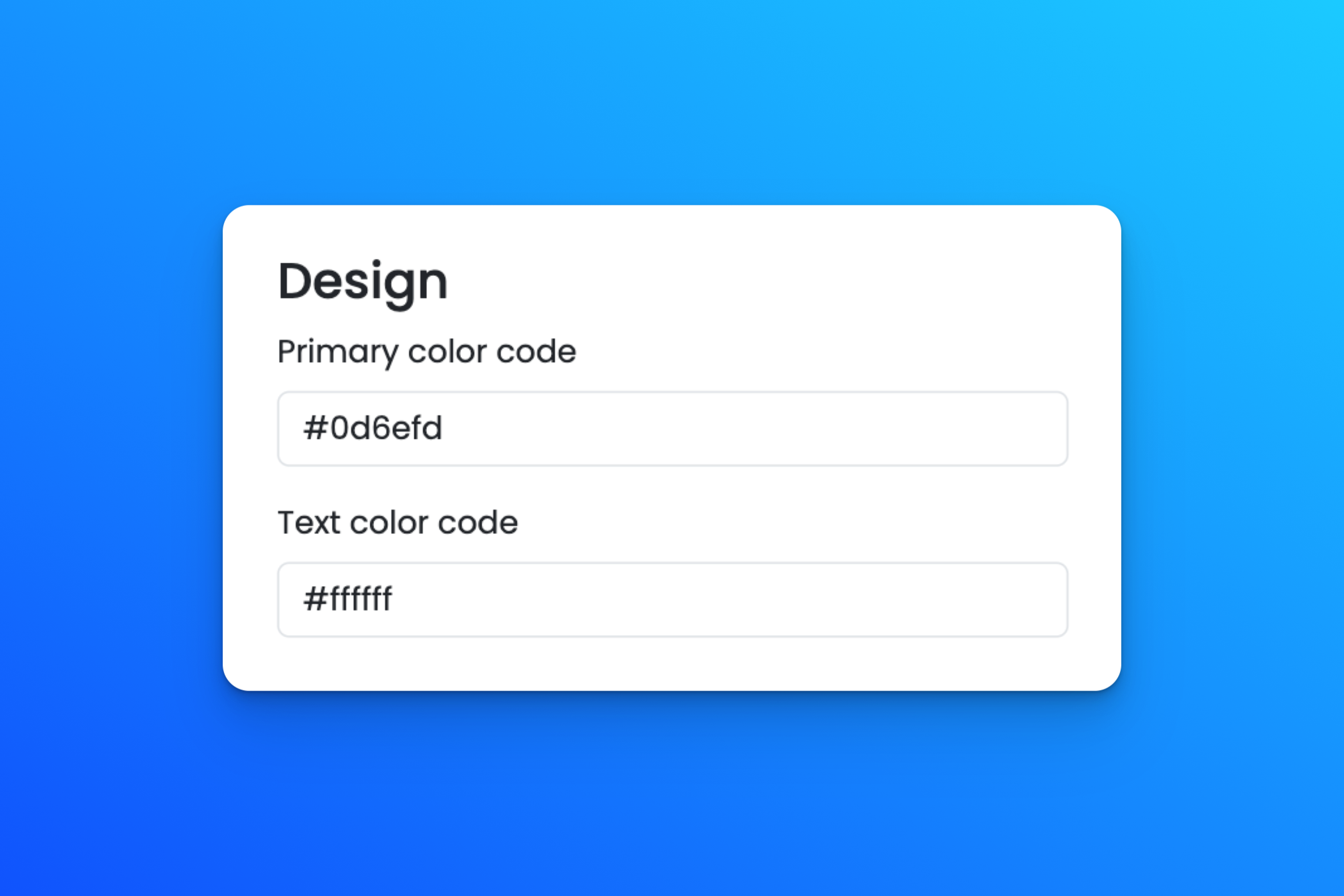 Chatbot Customization
