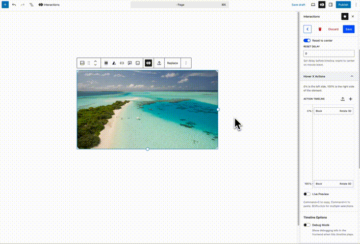 Advanced trigger and action timeline builder – Create custom interactions with flexible logic and multiple steps.