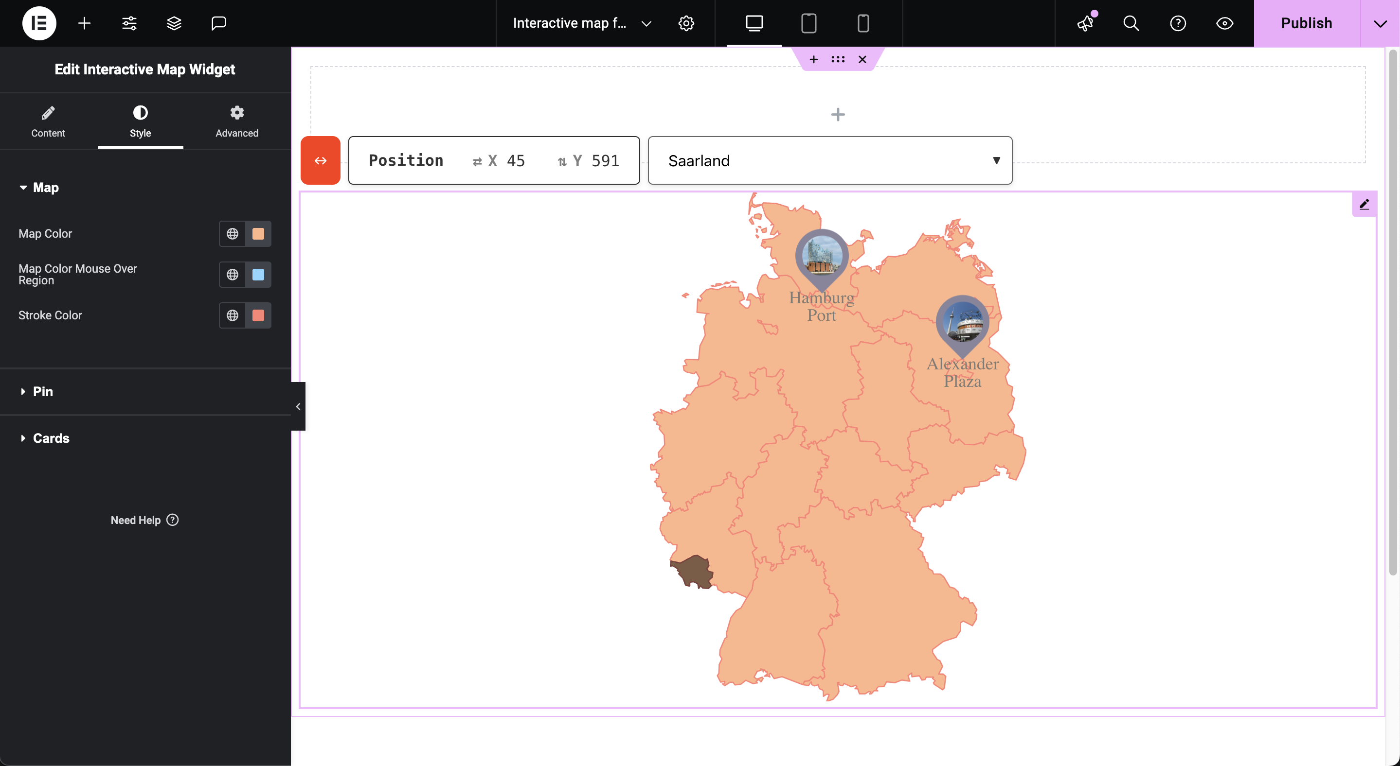Customize your Map Colors