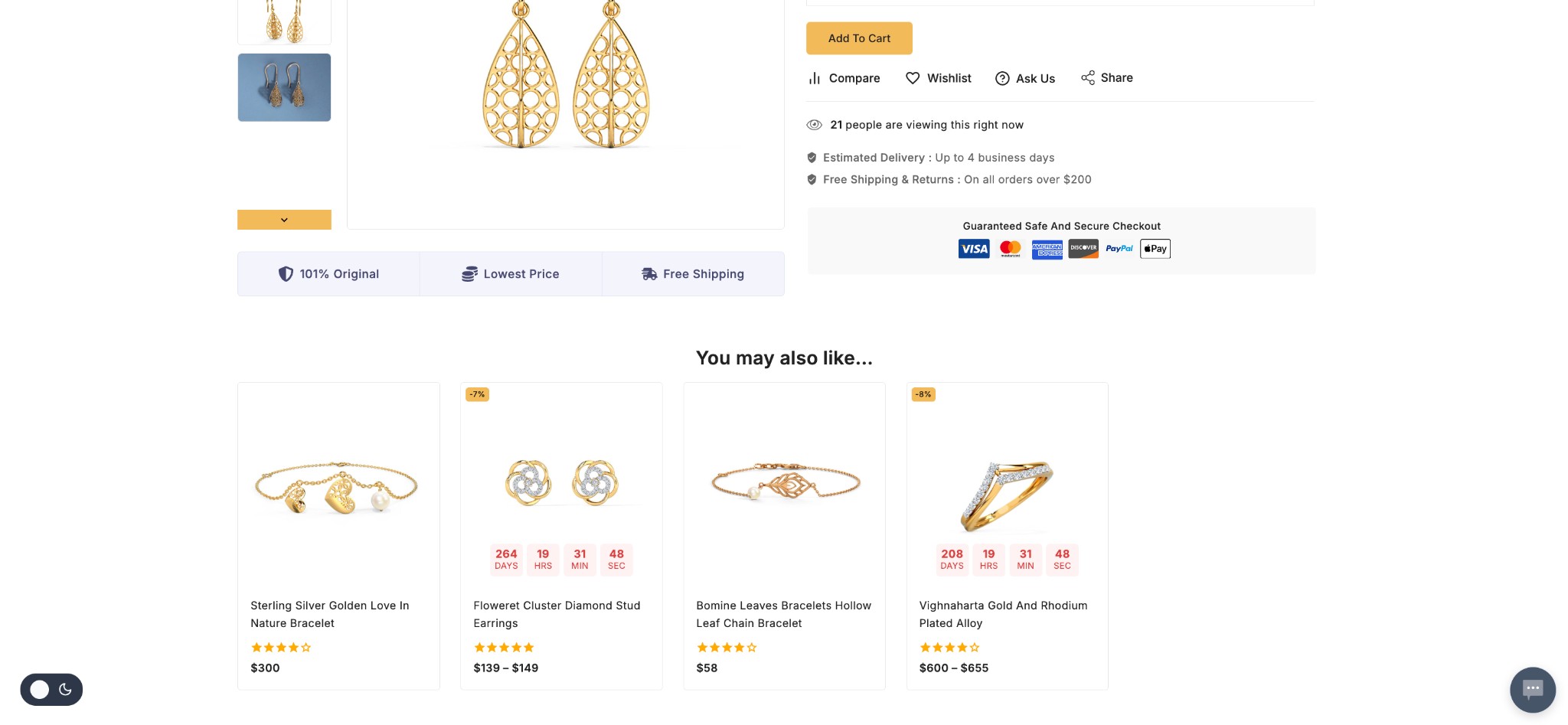 **Knowledge Base** – View and manage all indexed products and content from the Intufind dashboard.