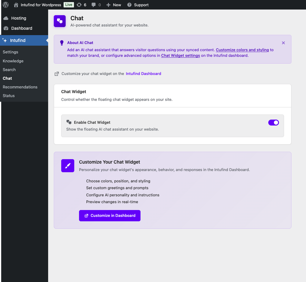 **Edit Prompt** – Set custom prompts with canned responses for instant answers to frequently asked questions. Supports Markdown.