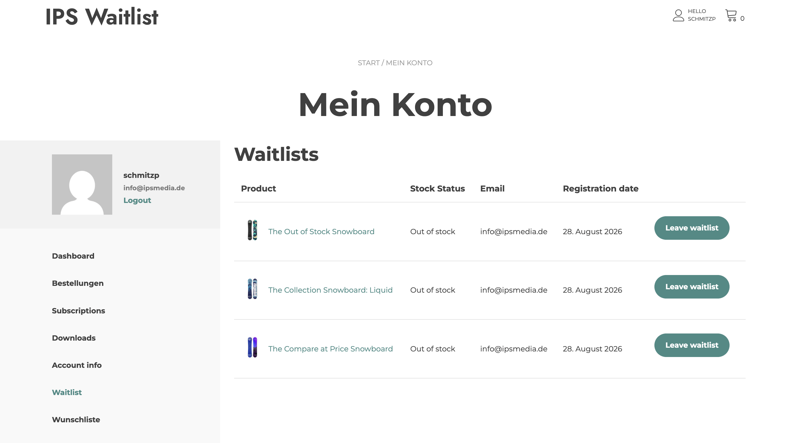 Product and category exclusion rules with blacklist and whitelist modes.