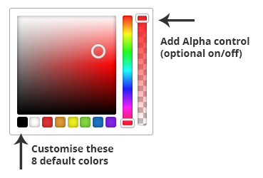 Iris Color Picker in action