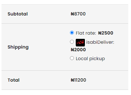 Real-Time Shipping Calculation